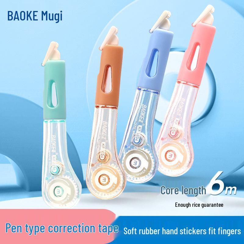 Bao Ke KF3034 Pen-Style Correction Tape - Black Tipp-Ex for Students Green
Bao Ke KF3034 Pen-Style Correction Tape - Black Tipp-Ex for Students Green
