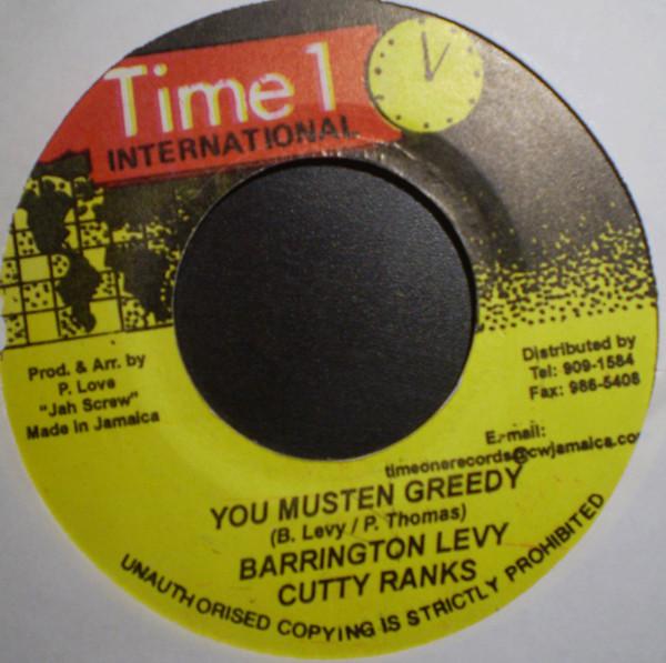 7-дюймовая пластинка BARRINGTON LEVY & CUTTY RANKS - You Musten Greedy NONE Time 1 Internat Ямайка Регги, Ска и Даб Б/у
7-дюймовая пластинка BARRINGTON LEVY & CUTTY RANKS - You Musten Greedy NONE Time 1 Internat Ямайка Регги, Ска и Даб Б/у