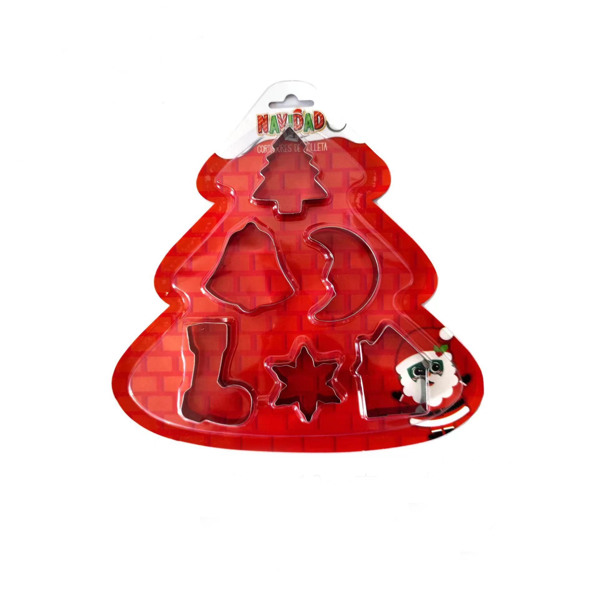 Набор 6/10 шт. Рождественские формочки для печенья, форма для выпечки, кухонные аксессуары, форма для DIY, звезда, елка, нержавеющая сталь, инструменты для печенья и бисквита
Набор 6/10 шт. Рождественские формочки для печенья, форма для выпечки, кухонные аксессуары, форма для DIY, звезда, елка, нержавеющая сталь, инструменты для печенья и бисквита