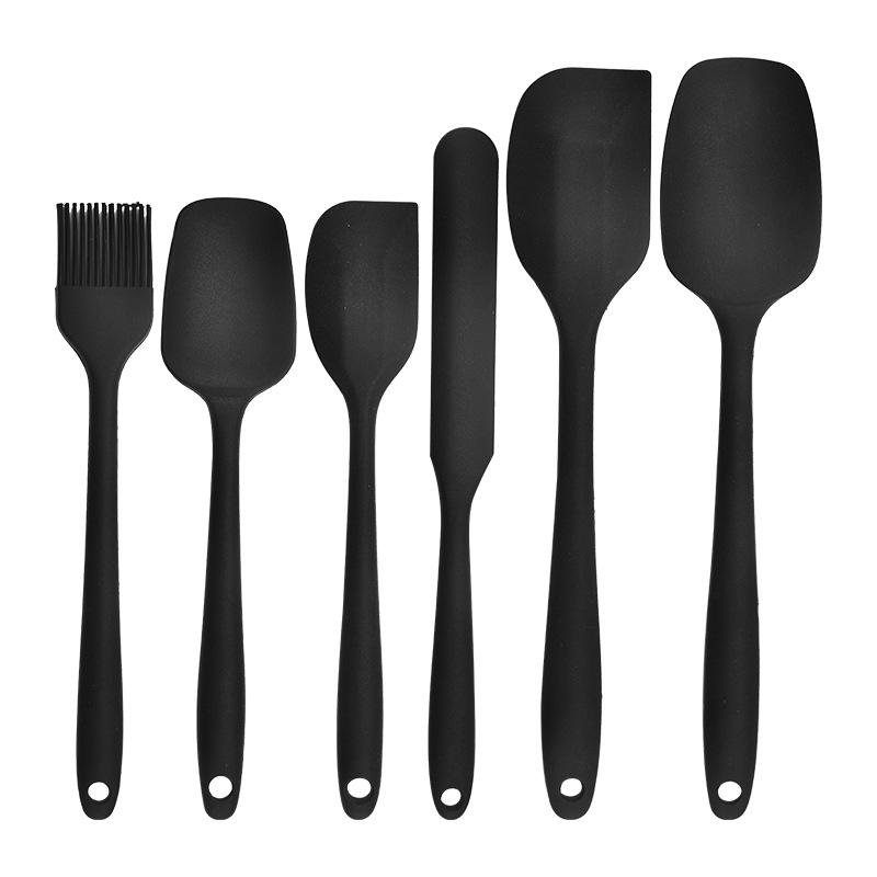 6Pcs Silicone Spatulas Set Heat Resistant Cooking Spatula Food Grade Baking Spatulas Nonstick Cake Scraper Oil Brush Baking Tool чорний
6Pcs Silicone Spatulas Set Heat Resistant Cooking Spatula Food Grade Baking Spatulas Nonstick Cake Scraper Oil Brush Baking Tool чорний