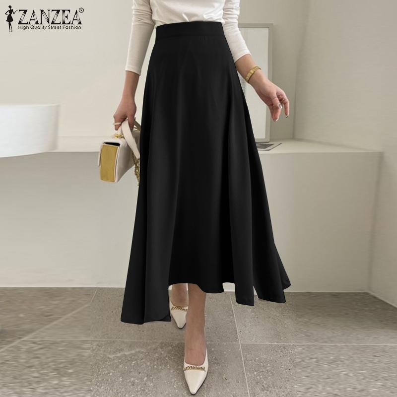 ZANZEA Летние повседневные свободные длинные юбки с эластичной резинкой на талии
ZANZEA Летние повседневные свободные длинные юбки с эластичной резинкой на талии