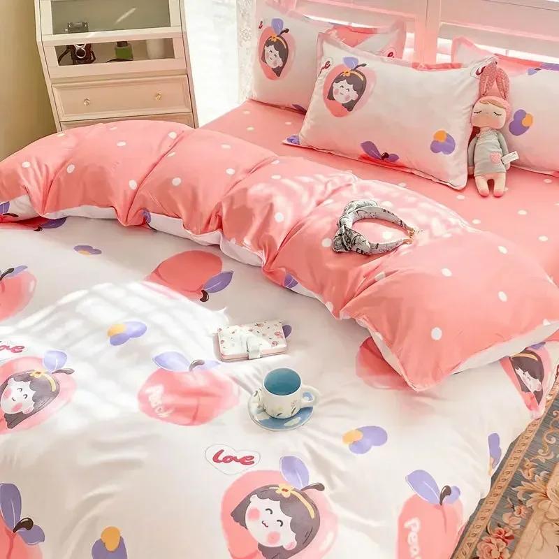 Теплые пододеяльники, подходящие для разных типов кожи в осенне-зимне-весенний период Мягкие постельные принадлежности, подходящие для всех сезонов Кровать-мешок 2m 4pcs 2.2x2.4&set