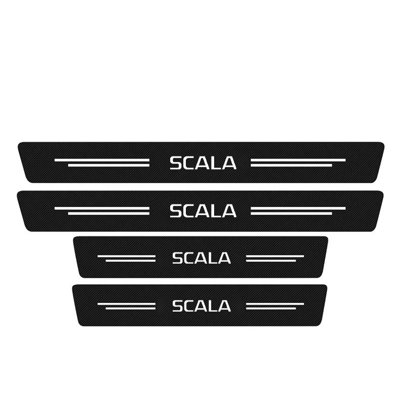 4Pcs Carbon Fiber Car Door Sill Protector Welcome Pedal Decoration Leather Stickers for Skoda Scala Vrs Auto Accessories
4Pcs Carbon Fiber Car Door Sill Protector Welcome Pedal Decoration Leather Stickers for Skoda Scala Vrs Auto Accessories
