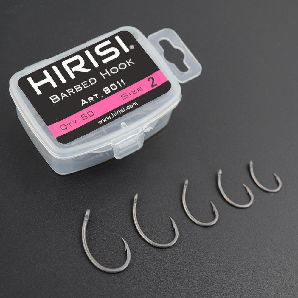 8011 Coating High Carbon Stainless Steel Fishing Hooks Barbed Hooks Carp Fishing number 2
8011 Coating High Carbon Stainless Steel Fishing Hooks Barbed Hooks Carp Fishing number 2