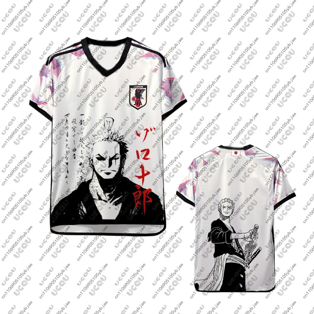 Summer Y2k Anime Football Jersey Soccer Boys Male Tee Top Breathable T Shirts Men Casual Sportswear One Piece Japan Zoro Gift L
Summer Y2k Anime Football Jersey Soccer Boys Male Tee Top Breathable T Shirts Men Casual Sportswear One Piece Japan Zoro Gift L