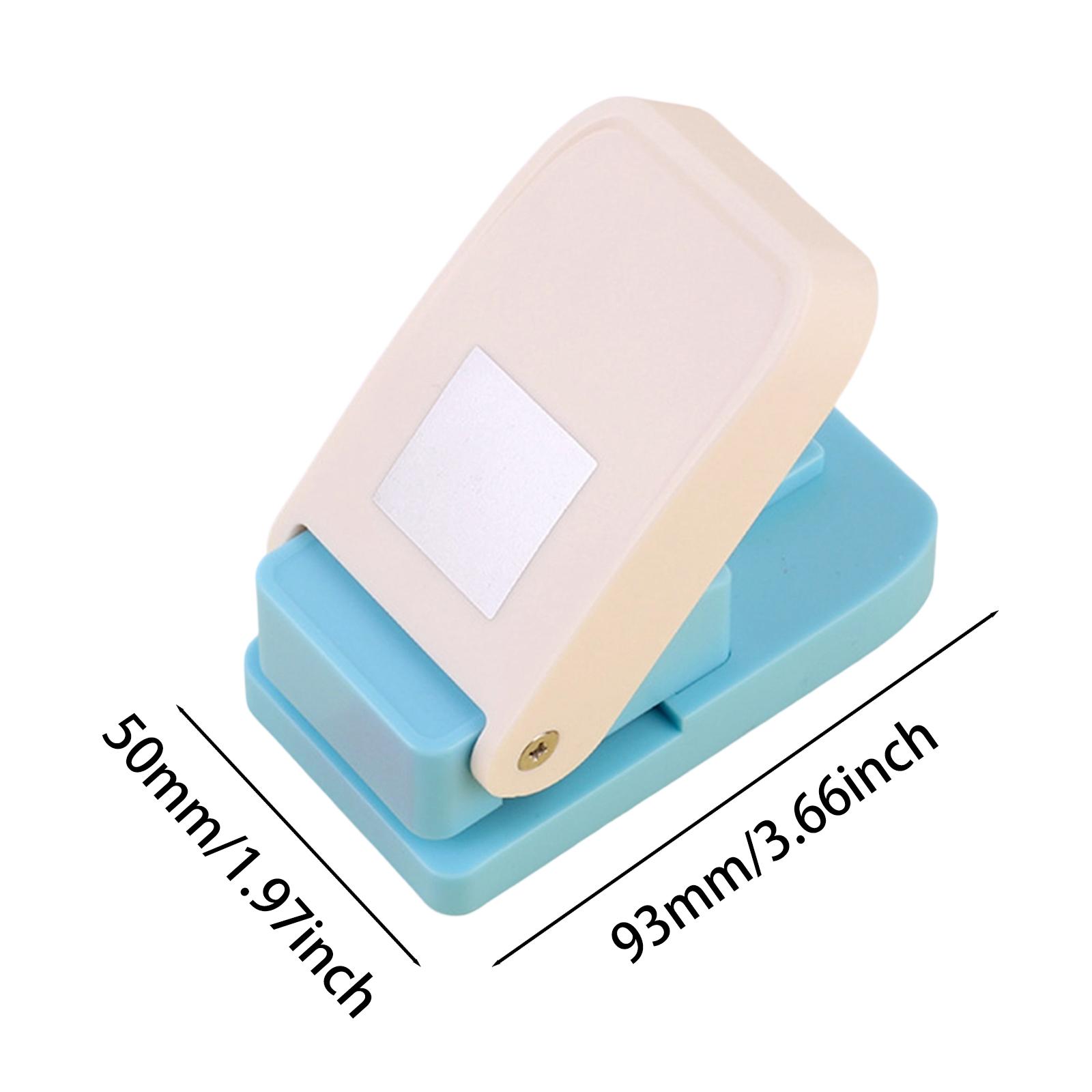 Square Paper Punch Manual Corner Cutter Tool for Cardboard Scrapbook Postage Envelope Labels Wrapping Card Making Crafting
Square Paper Punch Manual Corner Cutter Tool for Cardboard Scrapbook Postage Envelope Labels Wrapping Card Making Crafting