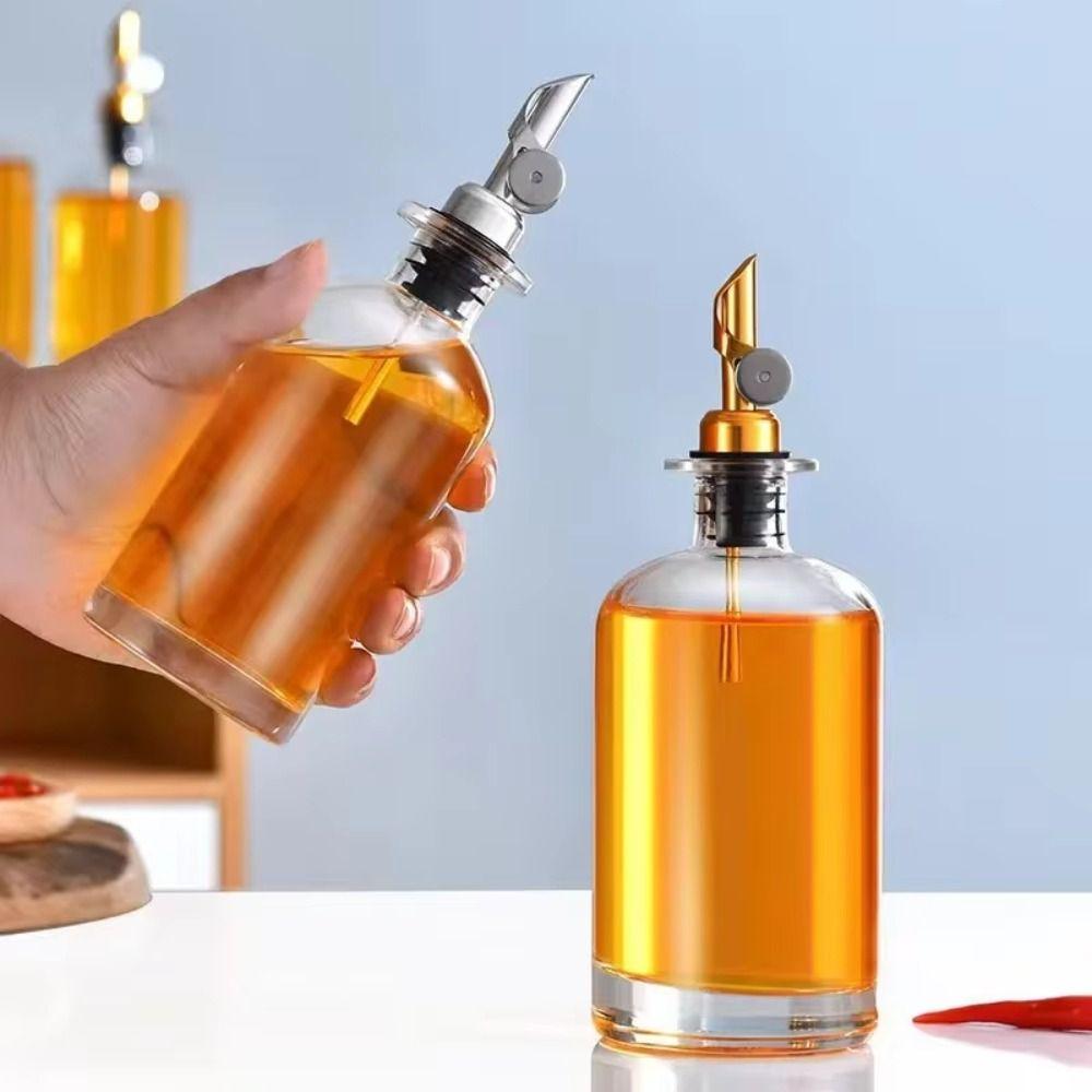 Glass Seasoning Bottle 350/500ml Vinegar Bottle New Olive Oil Dispenser Bottle gold-500ml 
Glass Seasoning Bottle 350/500ml Vinegar Bottle New Olive Oil Dispenser Bottle gold-500ml