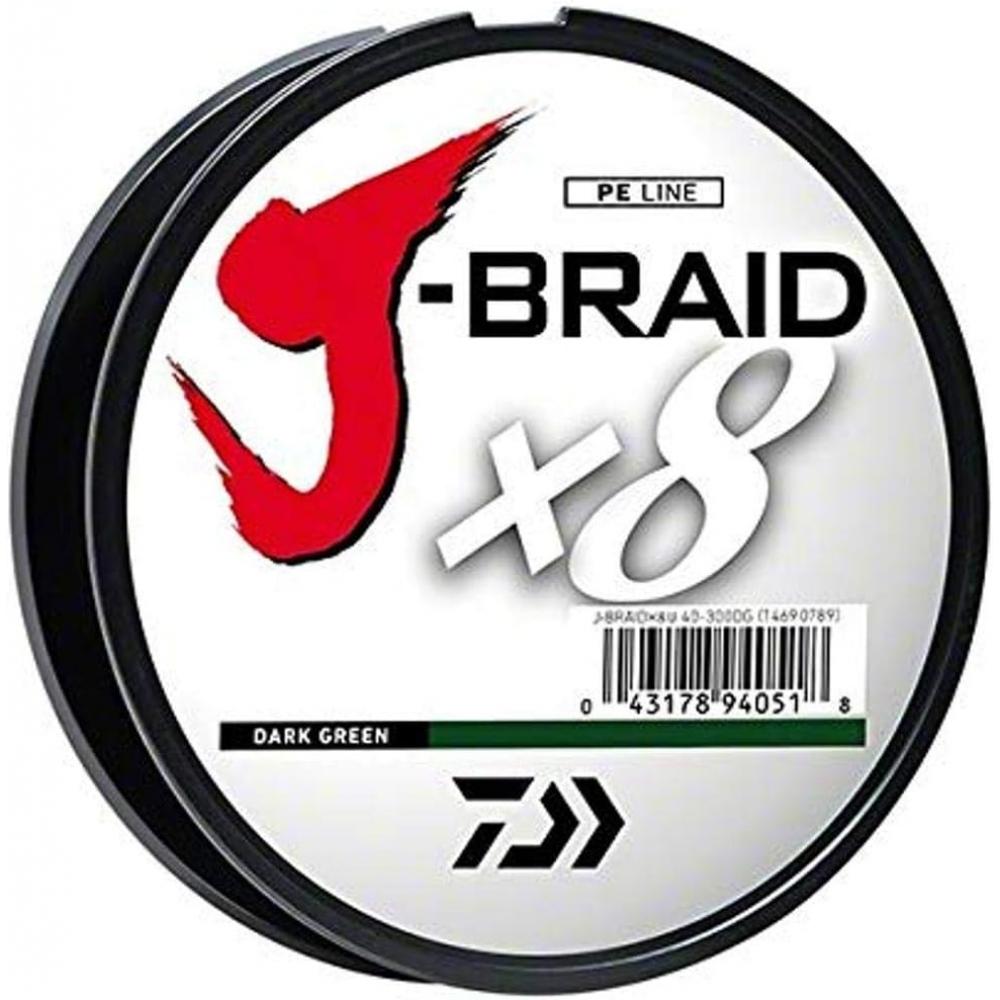 Daiwa J Braid 300M, 8-прядная леска с круглым лезвием, фунт. Тест 8 темно-зеленый
Daiwa J Braid 300M, 8-прядная леска с круглым лезвием, фунт. Тест 8 темно-зеленый