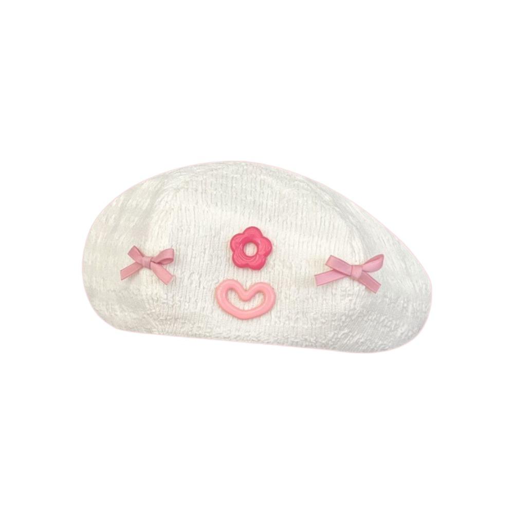 Цветочный бант Берет Шапка Корейский стиль Шляпа художника Милая тыква Шляпа Уличная одежда белый
Цветочный бант Берет Шапка Корейский стиль Шляпа художника Милая тыква Шляпа Уличная одежда белый