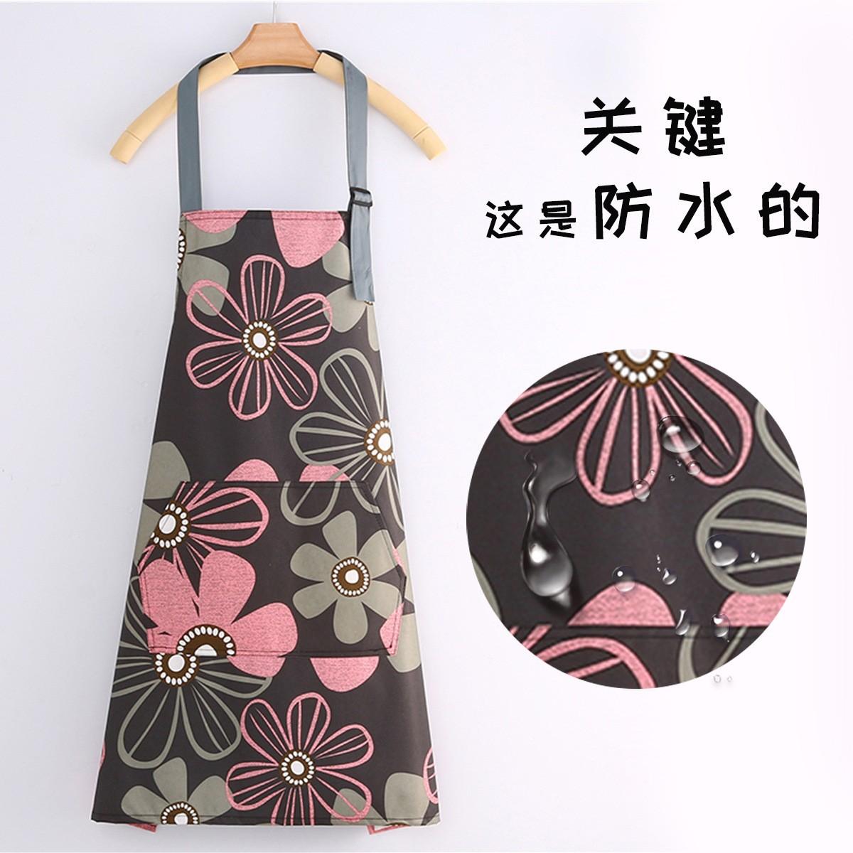 Waterproof Floral Pattern Kitchen Apron Adjustable Neck Strap Oil Resistant Fabric Durable Cooking Apron for Home and Professional Use One Size чорний
Waterproof Floral Pattern Kitchen Apron Adjustable Neck Strap Oil Resistant Fabric Durable Cooking Apron for Home and Professional Use One Size чорний