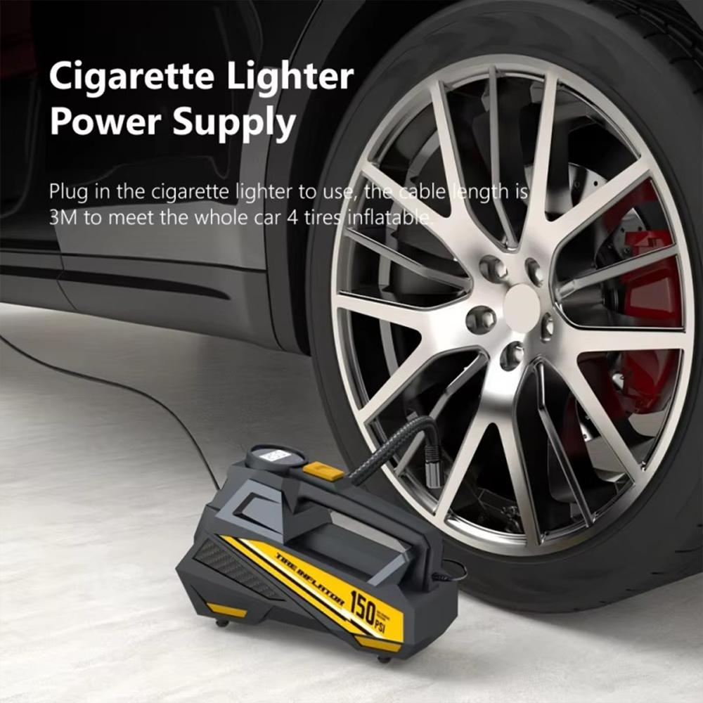 Car air pump Car portable digital display lighting air pump Intelligent tire tire pressure electric air pump чёрный
Car air pump Car portable digital display lighting air pump Intelligent tire tire pressure electric air pump чёрный