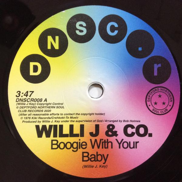 7inch Record WILLIE J. & CO. / RARE FUNCTION - Boogie With Your Baby / Disco Funct DNSCR008 Deptford Northe 2020 UK Soul/Funk
7inch Record WILLIE J. & CO. / RARE FUNCTION - Boogie With Your Baby / Disco Funct DNSCR008 Deptford Northe 2020 UK Soul/Funk