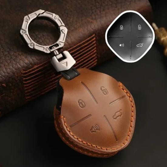 A+ Leather Car Key CASE Cover for Jetour X-1 Plus DTC Key Cha Accessories S коричневий
A+ Leather Car Key CASE Cover for Jetour X-1 Plus DTC Key Cha Accessories S коричневий