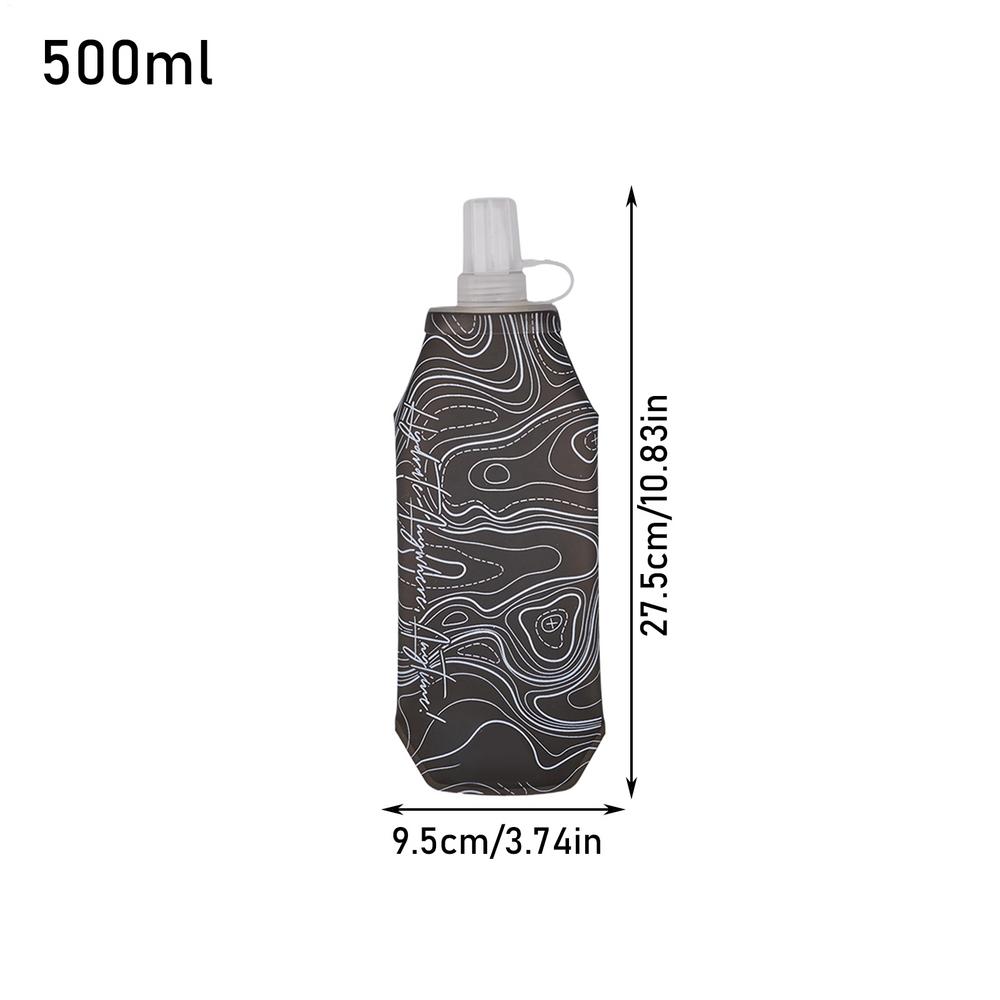 Soft Bottle Folding Soft Running Bottles Silicone Hydration Pack Portable Outdoor Sports Jar For Travel Hiking Camping Gym
Soft Bottle Folding Soft Running Bottles Silicone Hydration Pack Portable Outdoor Sports Jar For Travel Hiking Camping Gym