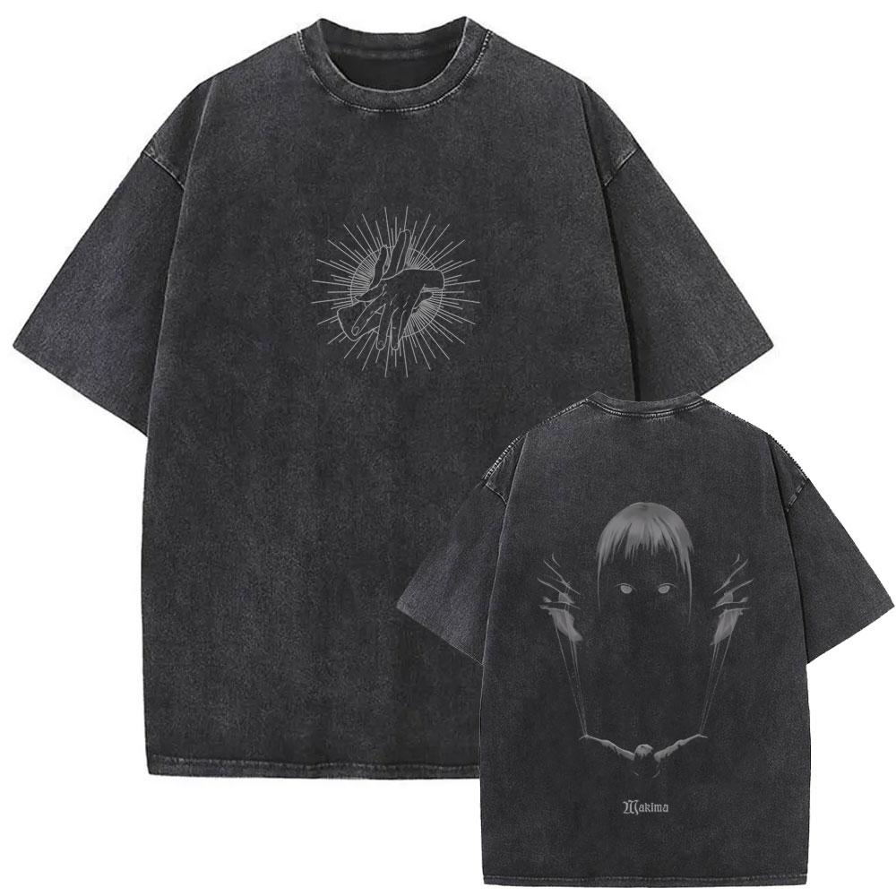Anime Chainsaw Man Washed Retro Tshirt Cartoon Makima Graphic T Shirts Men Women Manga Vintage Oversized Tshirts Streetwear S
Anime Chainsaw Man Washed Retro Tshirt Cartoon Makima Graphic T Shirts Men Women Manga Vintage Oversized Tshirts Streetwear S