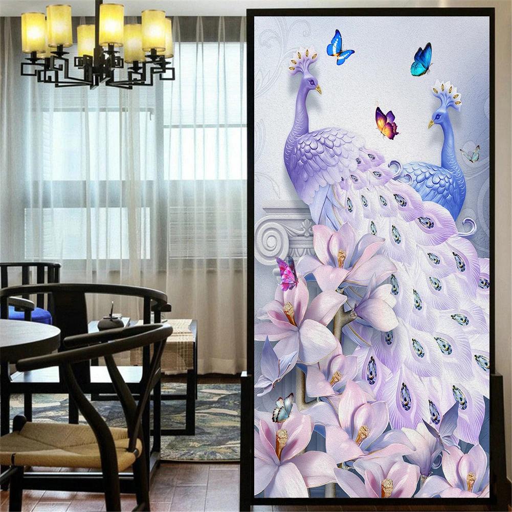 Static Cling Privacy Window Film Decorative Peacock Butterfly Window Coverings Glass Window Sticker (as the picture,40x60cm WxH)
Static Cling Privacy Window Film Decorative Peacock Butterfly Window Coverings Glass Window Sticker (as the picture,40x60cm WxH)