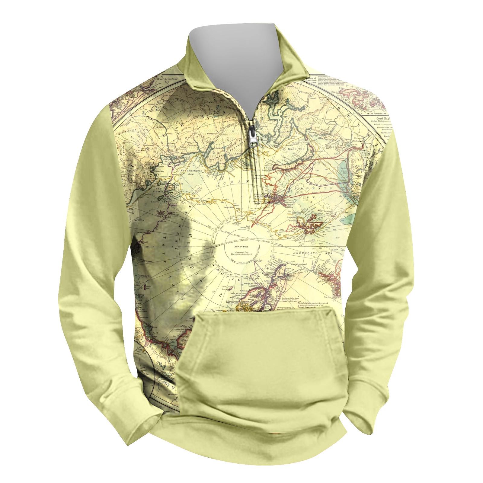 Мужская уличная винтажная модная спортивная футболка с v-образным вырезом и длинным рукавом XXXL жёлтый
Мужская уличная винтажная модная спортивная футболка с v-образным вырезом и длинным рукавом XXXL жёлтый