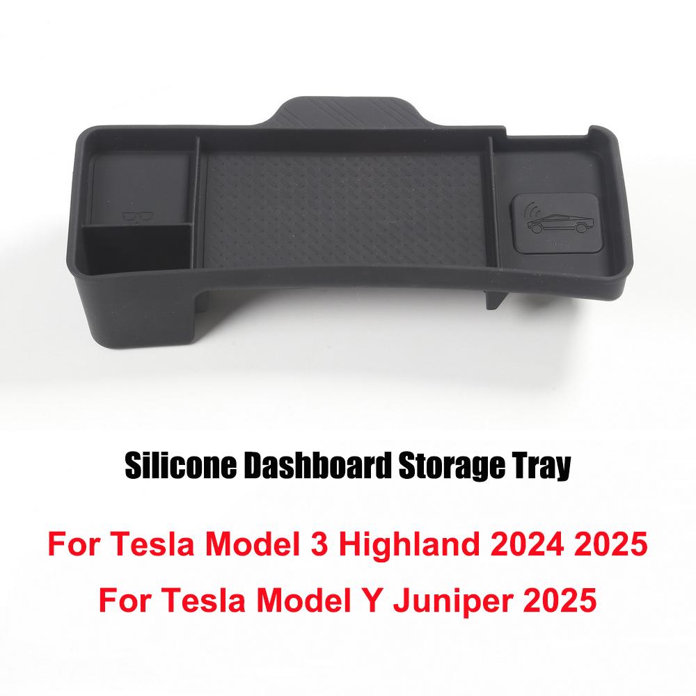 For Tesla Model Y Juniper 2025 Model 3 Highland 2024 Dashboard Storage Tray Silicone Center Console Screen Rear Phone ETC Box чёрный
For Tesla Model Y Juniper 2025 Model 3 Highland 2024 Dashboard Storage Tray Silicone Center Console Screen Rear Phone ETC Box чёрный