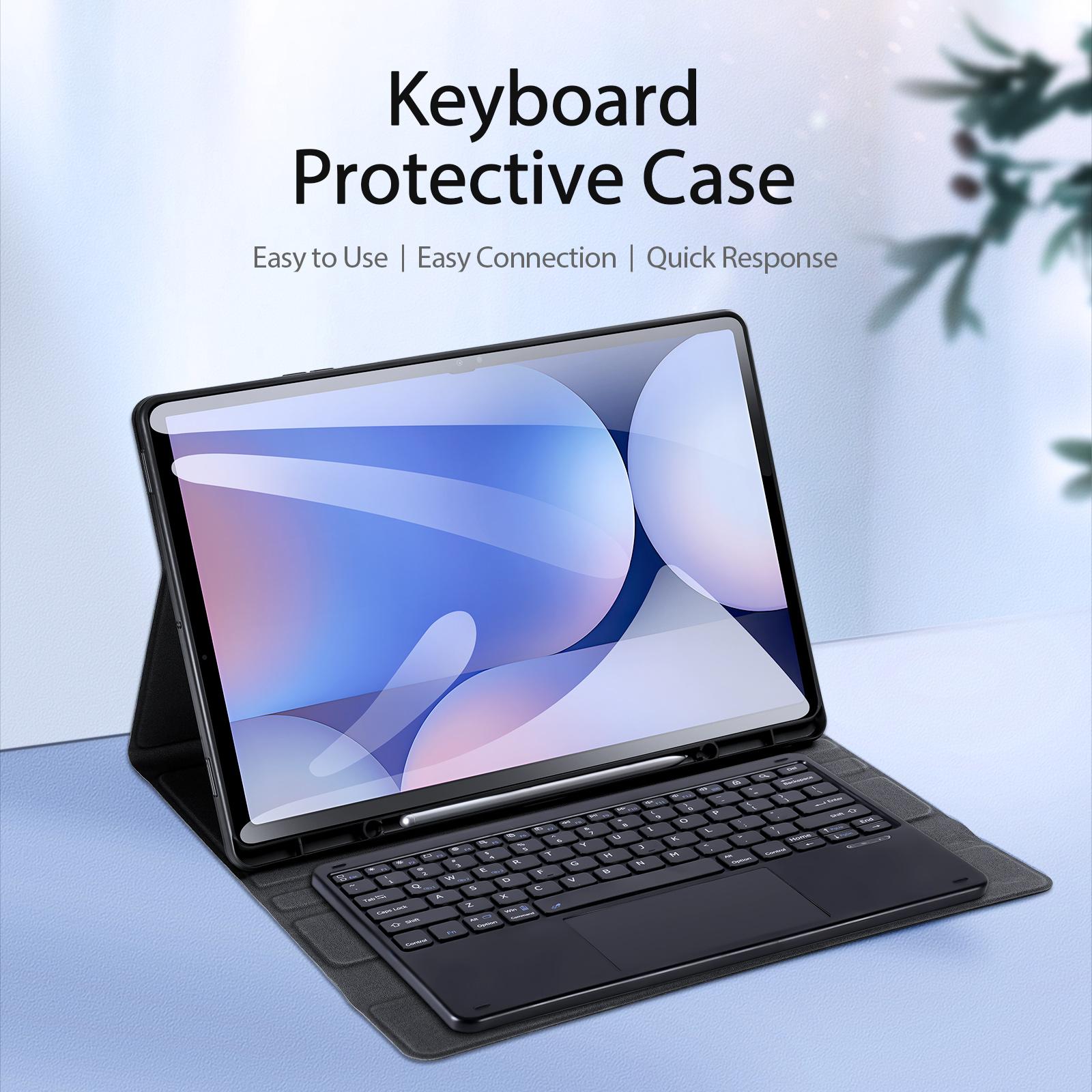 DUX DUCIS For Samsung Galaxy Tab S8 Ultra Keyboard Case Protective Cover Tablet Case Detachable Wireless Bluetooth-compatible Keyboard with Touchpad A
DUX DUCIS For Samsung Galaxy Tab S8 Ultra Keyboard Case Protective Cover Tablet Case Detachable Wireless Bluetooth-compatible Keyboard with Touchpad A