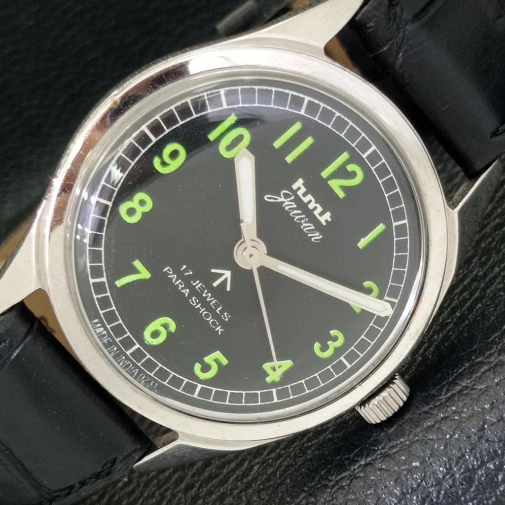 HMT JAWAN INDIAN HAND-WINDING MENS BLACK COLOR DIAL WATCH a431074-2 R105-a431074
HMT JAWAN INDIAN HAND-WINDING MENS BLACK COLOR DIAL WATCH a431074-2 R105-a431074