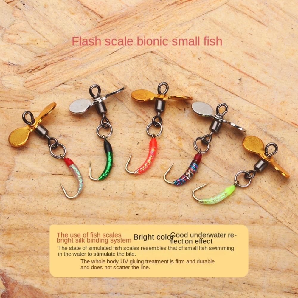 1/5PCS Fly Fishing Lures Kit Bionic Fly Fishing Bait Spinner Swim Baits Flies Fly Fishing 16
1/5PCS Fly Fishing Lures Kit Bionic Fly Fishing Bait Spinner Swim Baits Flies Fly Fishing 16