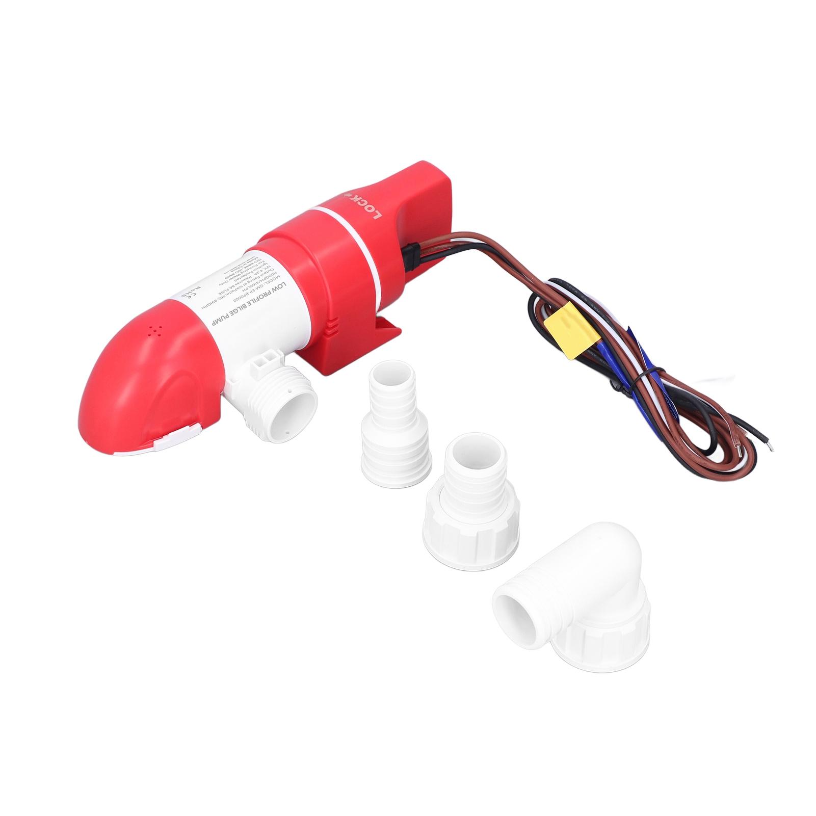 Низькопрофільний трюмний насос 1100GPH4160LPH Електричний Автоматичний Нержавіюча сталь DC12V Обертання на 360 градусів для
Низькопрофільний трюмний насос 1100GPH4160LPH Електричний Автоматичний Нержавіюча сталь DC12V Обертання на 360 градусів для