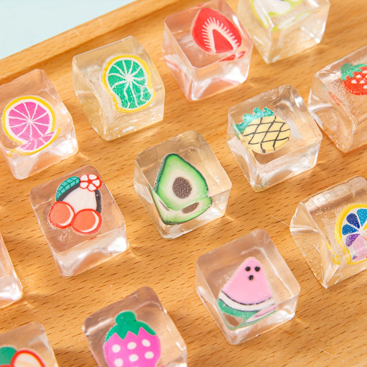Cute Soft Fruit Ice Cube Squishy Toy, Party Prank Gift, Easter Halloween Christmas Goodie Bag Filler Classroom Prize светло-серый
Cute Soft Fruit Ice Cube Squishy Toy, Party Prank Gift, Easter Halloween Christmas Goodie Bag Filler Classroom Prize светло-серый