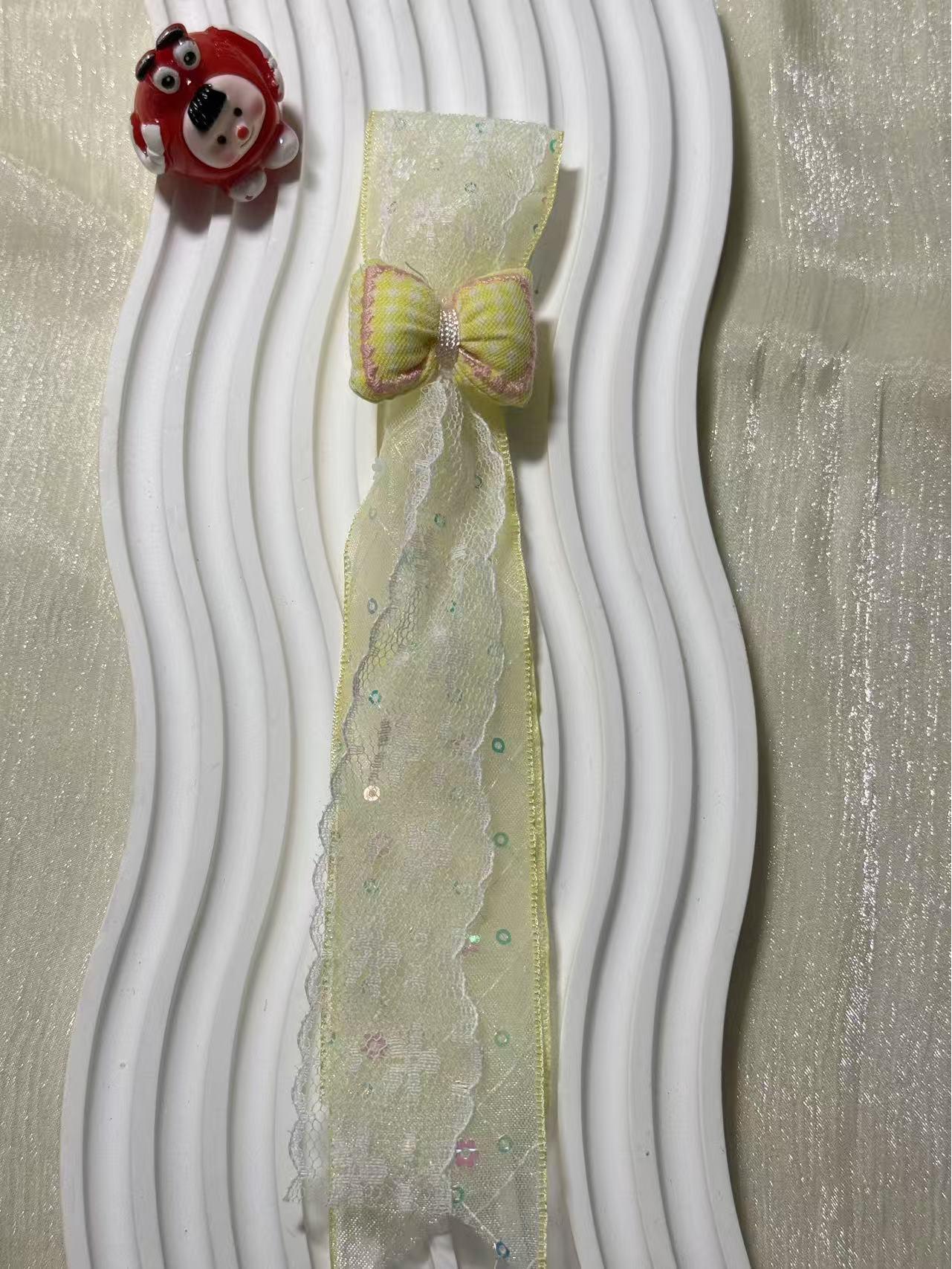 Charming Bow Lace Beaded Lanyard & Keychain Pendant for Bags & Phones жовтий
Charming Bow Lace Beaded Lanyard & Keychain Pendant for Bags & Phones жовтий