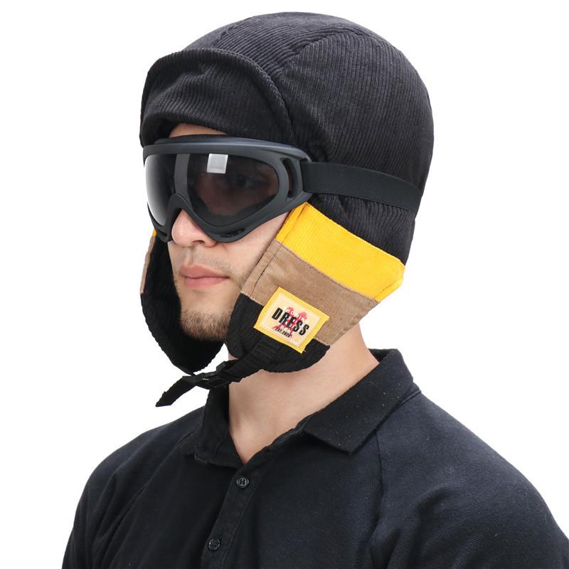 Men s and women s windproof outdoor ski caps Thickened ear protectors Flying caps Northeast thermal caps One size
Men s and women s windproof outdoor ski caps Thickened ear protectors Flying caps Northeast thermal caps One size