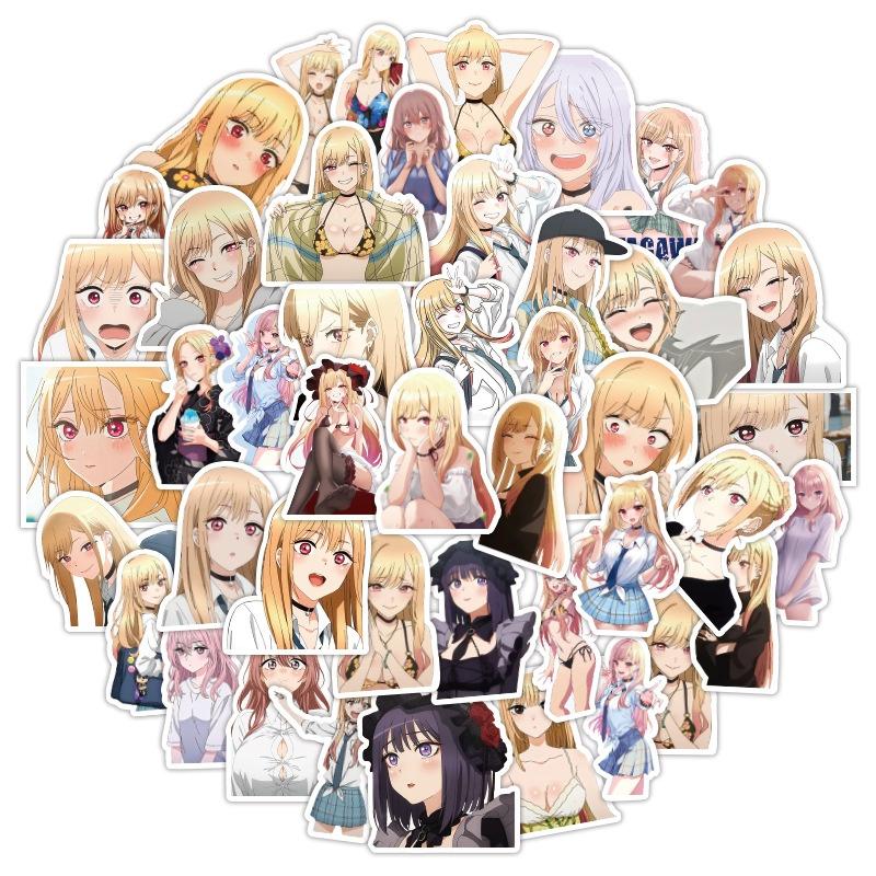 10/50Pcs Anime Cartoon My Dress Up Darling Stickers My Dress-Up Darling Graffiti Stickers for DIY Luggage Laptop Skin Kitagawa Marin Sticker 10pcs
10/50Pcs Anime Cartoon My Dress Up Darling Stickers My Dress-Up Darling Graffiti Stickers for DIY Luggage Laptop Skin Kitagawa Marin Sticker 10pcs