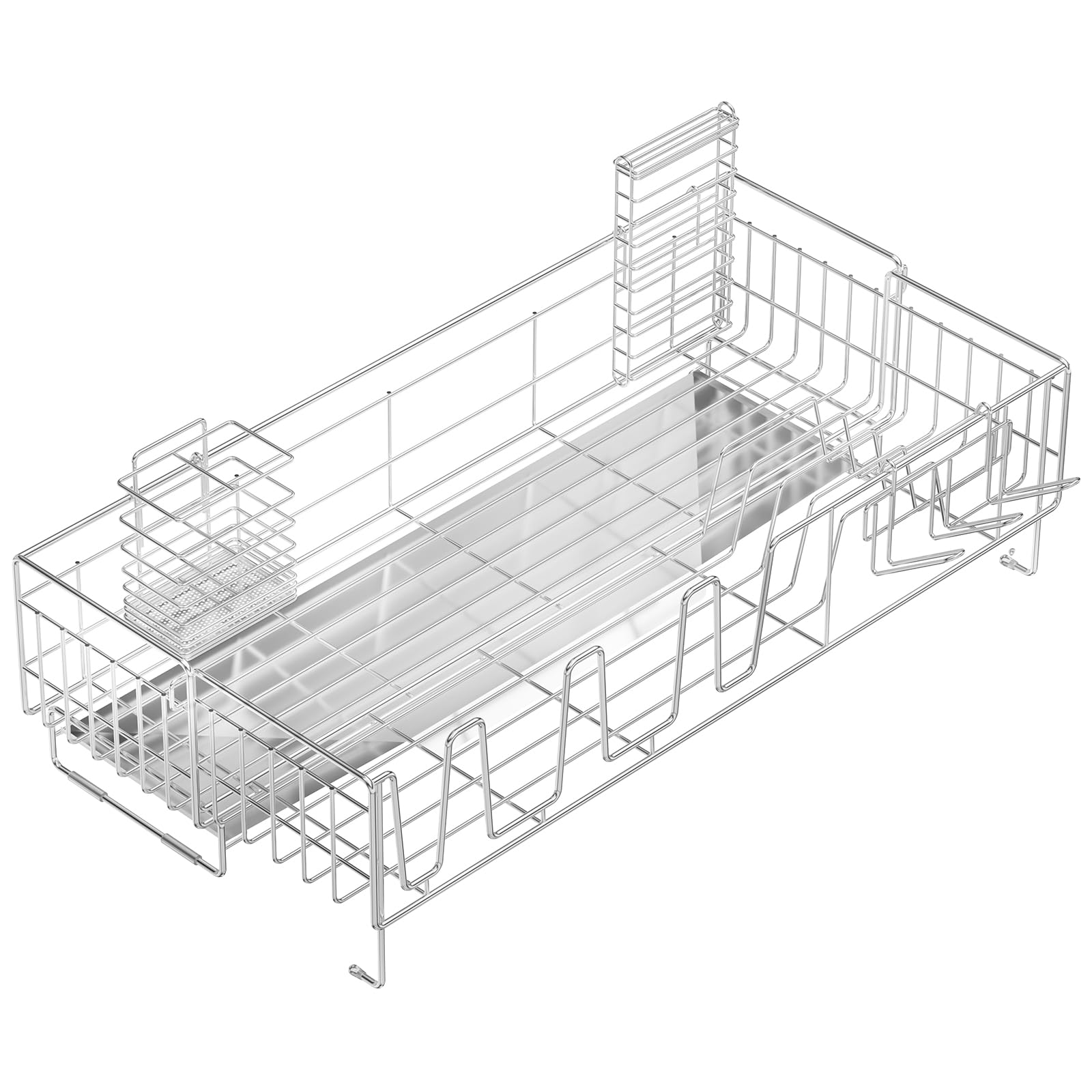 TOPWE Сушилка для посуды над раковиной Сушилка для посуды Нержавеющая Сталь Тонкая Нержавеющая Сталь 57см Палочки Нож Интегрированная Стеклянная Подставка Автоматический Слив Воды Сушилка для Посуды Полка для Посуды Сушилка,
TOPWE Сушилка для посуды над раковиной Сушилка для посуды Нержавеющая Сталь Тонкая Нержавеющая Сталь 57см Палочки Нож Интегрированная Стеклянная Подставка Автоматический Слив Воды Сушилка для Посуды Полка для Посуды Сушилка,