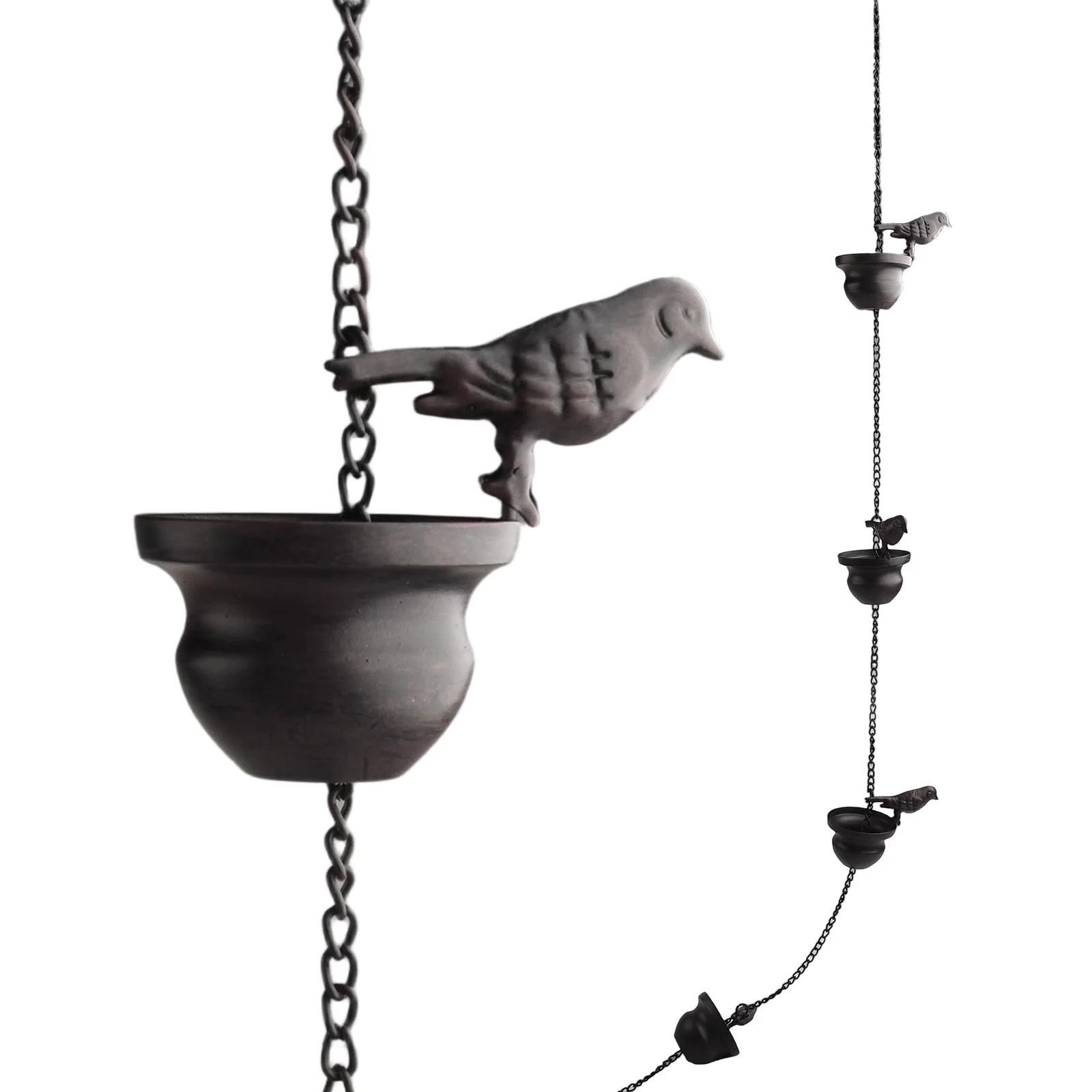 Rustic Rain Chain With 8 Metal Birds For Outdoor Use In Gardens Patios Or Courtyards Enhances Natural Drainage Aesthetics China Mainland
Rustic Rain Chain With 8 Metal Birds For Outdoor Use In Gardens Patios Or Courtyards Enhances Natural Drainage Aesthetics China Mainland
