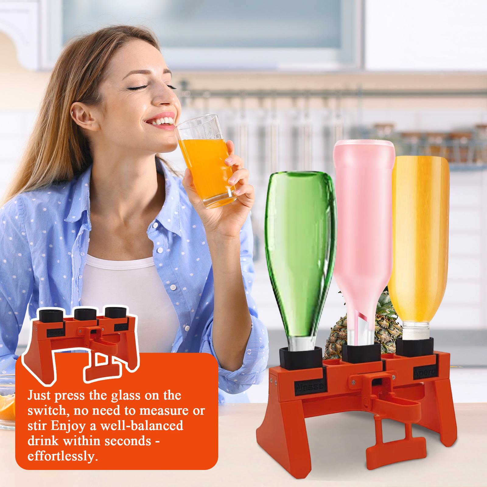Three-bottle Beverage Machine With One- Function, Suitable For Mixing Cold Drinks At Parties. One Size
Three-bottle Beverage Machine With One- Function, Suitable For Mixing Cold Drinks At Parties. One Size