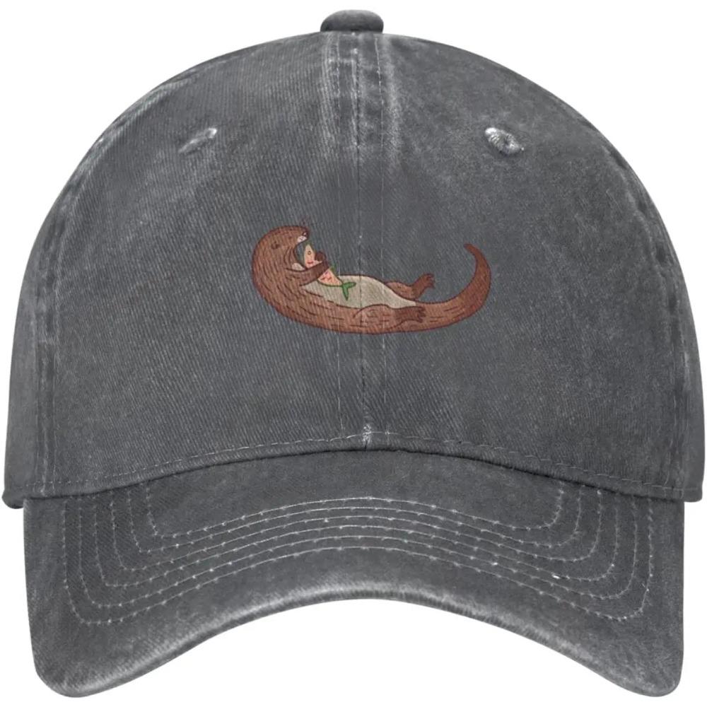 Otter Fish Cute Distressed Adjustable Washed Denim Mens Dad Trucker Hat Baseball Ball Cap for Men Adjustable
Otter Fish Cute Distressed Adjustable Washed Denim Mens Dad Trucker Hat Baseball Ball Cap for Men Adjustable