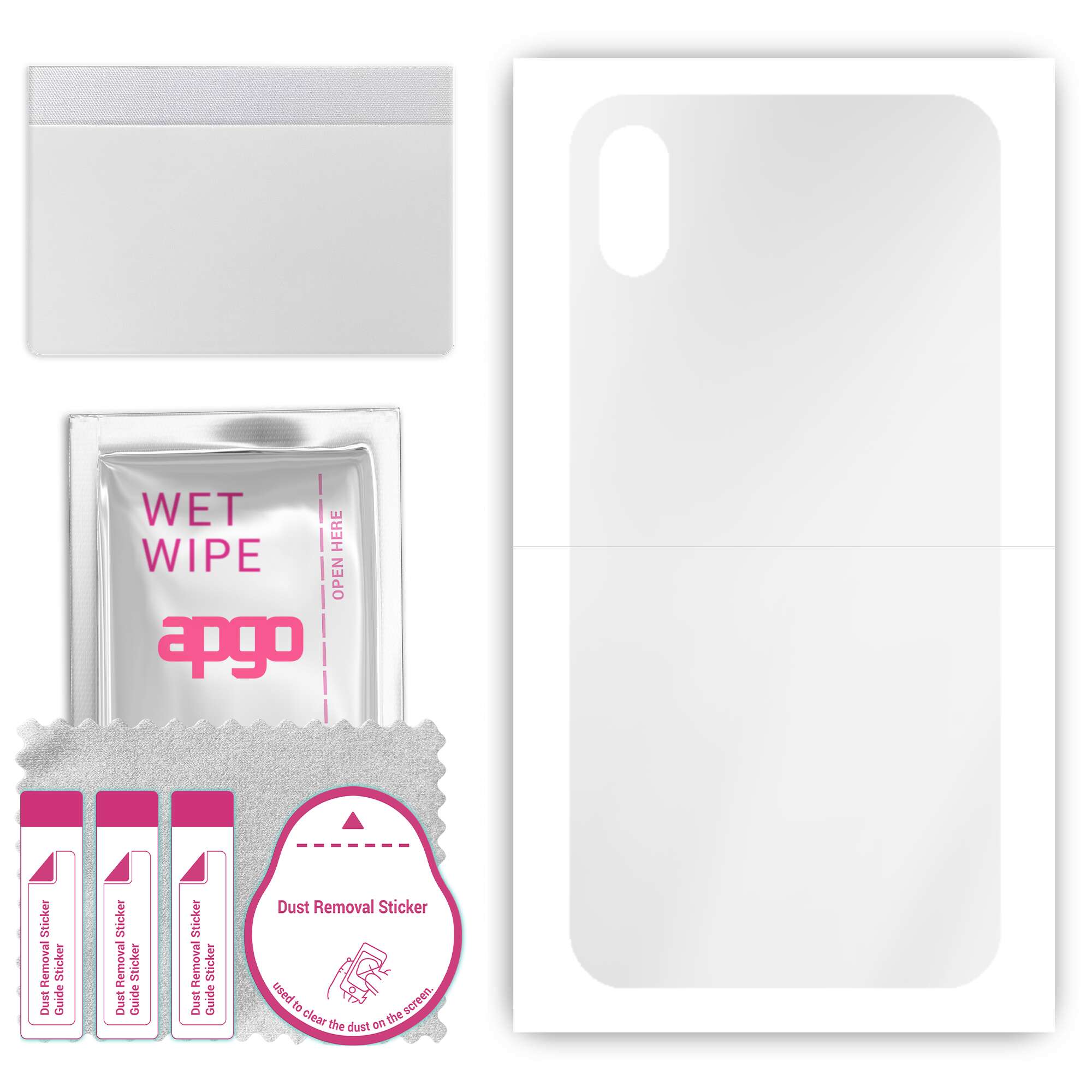 apgo Ultra Clear Protective Skin Sticker для задньої панелі, сумісної з Apple iPhone XS, Wrap Film, Hydrogel Film, Flexible, Soft TPU with positioning l
apgo Ultra Clear Protective Skin Sticker для задньої панелі, сумісної з Apple iPhone XS, Wrap Film, Hydrogel Film, Flexible, Soft TPU with positioning l