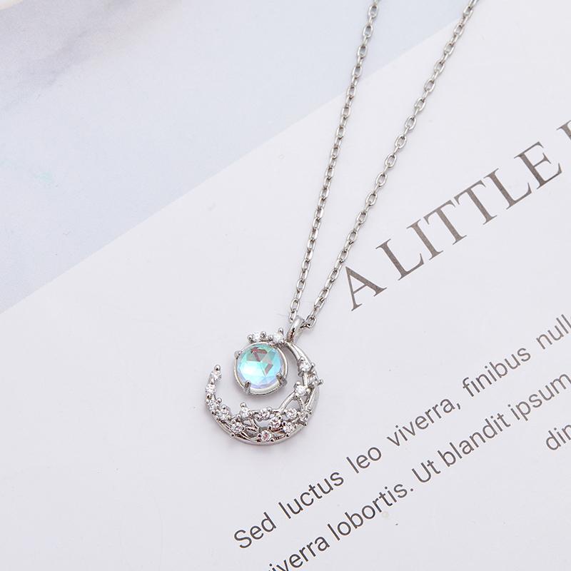 Original 925 Sterling Silver Crystal Moon Opal Round Bead Charm Necklace For Women Kolye Choker Collares para mujer Wedding Gift серебряный
Original 925 Sterling Silver Crystal Moon Opal Round Bead Charm Necklace For Women Kolye Choker Collares para mujer Wedding Gift серебряный