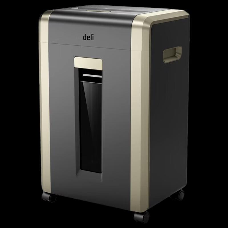 Deli Commercial High-Security Paper Shredder CN plug (adapter included)
Deli Commercial High-Security Paper Shredder CN plug (adapter included)