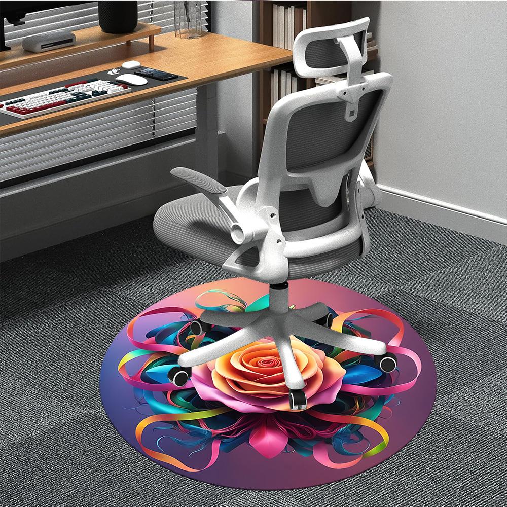 1pc Colorful Rose Decorative Chair Carpet for Office, Non-slip, Soft and Durable Office Rug, Perfect for Office yy260131072 80cm by 80cm
1pc Colorful Rose Decorative Chair Carpet for Office, Non-slip, Soft and Durable Office Rug, Perfect for Office yy260131072 80cm by 80cm