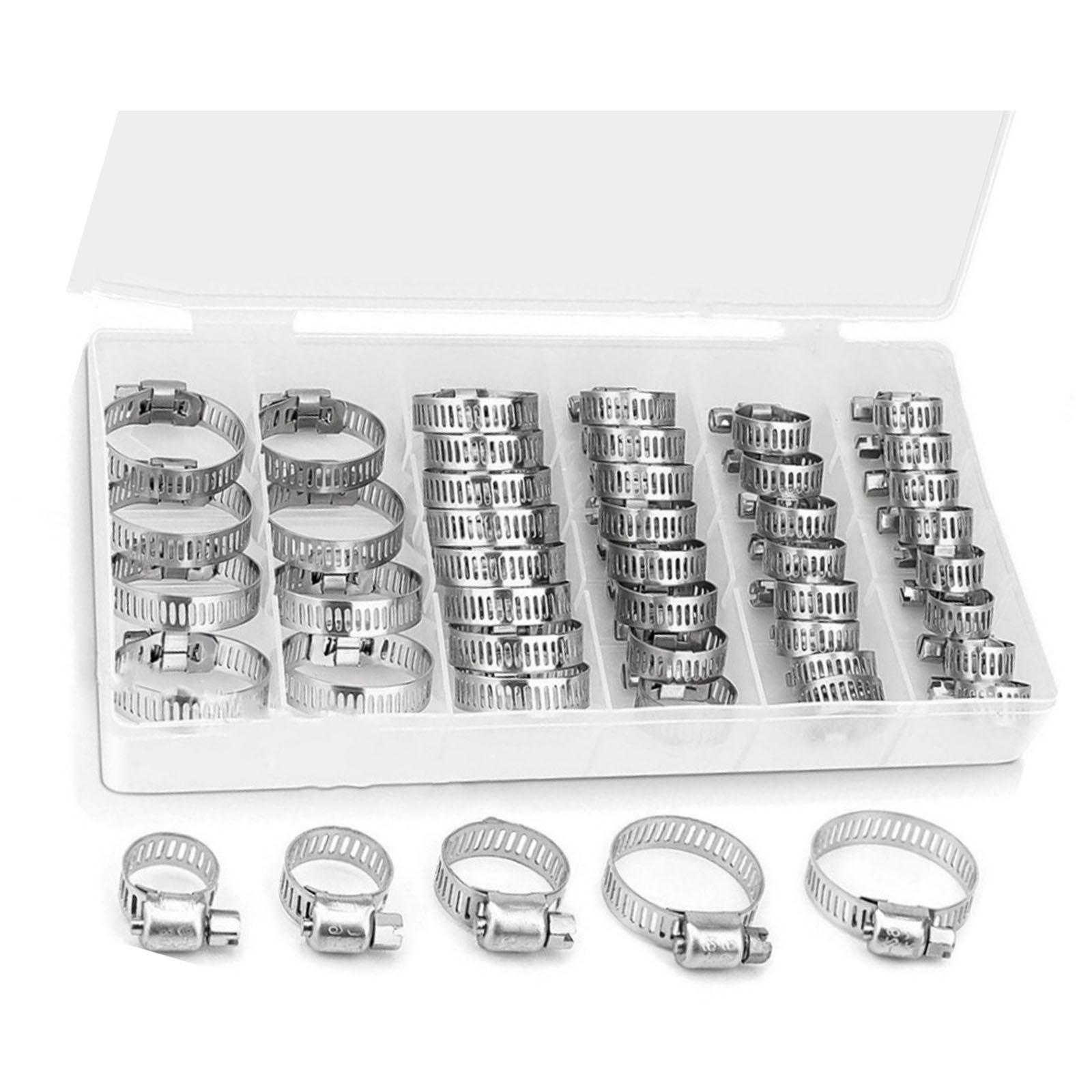 Rustless Steel Multipurpose Hose Clamps Assortment Corrosion Proof Pipes Fixing Hardware for Household & Automotive Use 1
Rustless Steel Multipurpose Hose Clamps Assortment Corrosion Proof Pipes Fixing Hardware for Household & Automotive Use 1