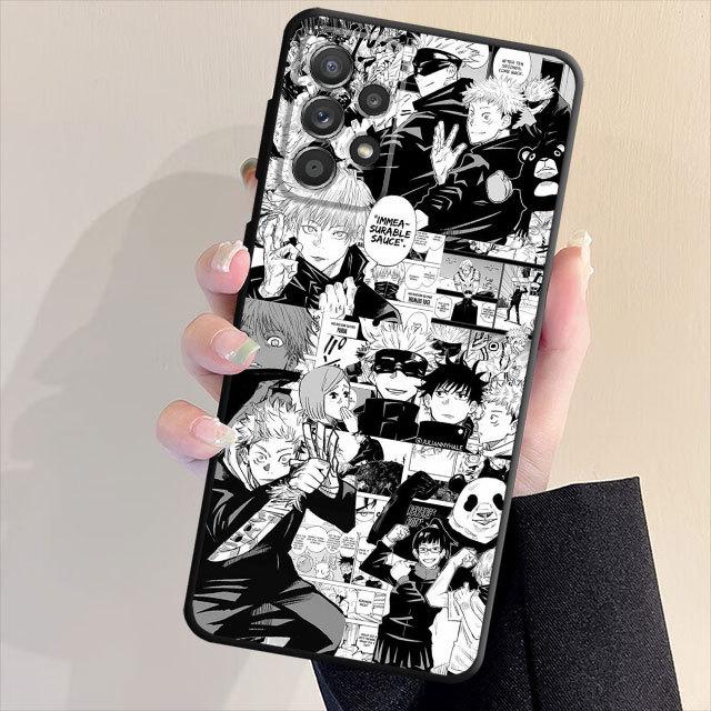 Чехлы с аниме Jujutsu Kaisen для Samsung Galaxy A21s A22 A53 A72 A52 A13 A33 A32 A71 A31 A51 A23 A11 A42, черный мягкий чехол Samsung A23 4G(5G)
Чехлы с аниме Jujutsu Kaisen для Samsung Galaxy A21s A22 A53 A72 A52 A13 A33 A32 A71 A31 A51 A23 A11 A42, черный мягкий чехол Samsung A23 4G(5G)