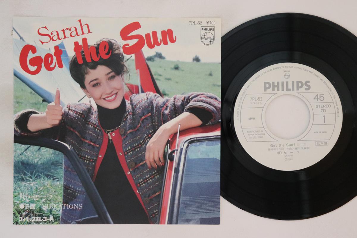 7inch Record SARAH - Get The Sun / Vibrations 7PL52PROMO PHILIPS 1981 Japan Japanese Enka/Traditional Used
7inch Record SARAH - Get The Sun / Vibrations 7PL52PROMO PHILIPS 1981 Japan Japanese Enka/Traditional Used