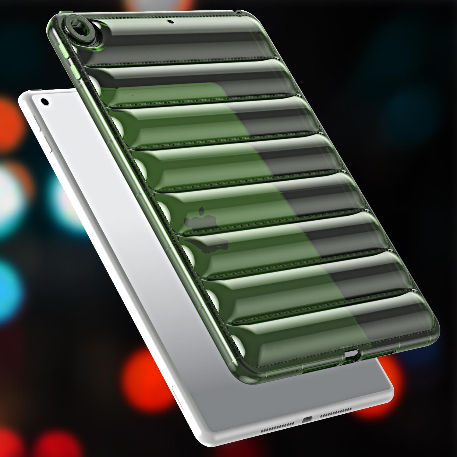 For iPad 10.2 (2021)/(2020)/(2019) TPU Tablet Case Down Jacket Design Air Cushion Shockproof Cover Green
For iPad 10.2 (2021)/(2020)/(2019) TPU Tablet Case Down Jacket Design Air Cushion Shockproof Cover Green