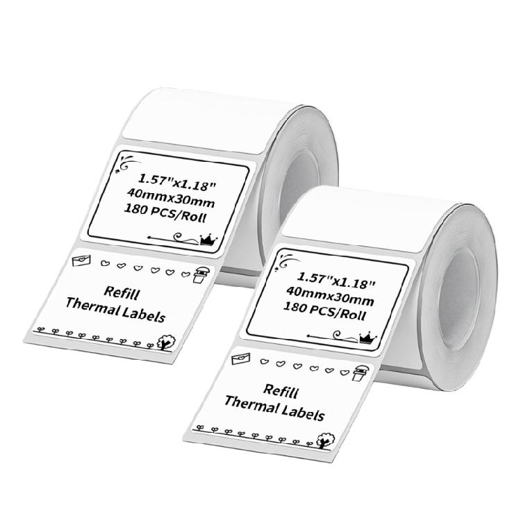2Roll Thermals Label Paper 40x30mm 360 Labels Each Strong Adhesion for Barcodes Labeling 1
2Roll Thermals Label Paper 40x30mm 360 Labels Each Strong Adhesion for Barcodes Labeling 1