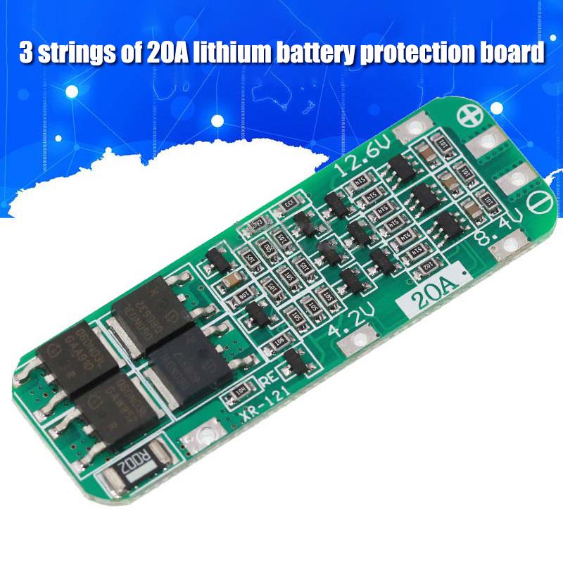 12V 12.6V 18650 Li-ion Lithium Battery Charger PCB BMS Protection Board Module
12V 12.6V 18650 Li-ion Lithium Battery Charger PCB BMS Protection Board Module