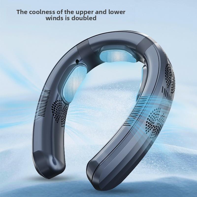 Semiconductor Cooling Neck-hanging Fan Portable Charging Fan Outdoor Silent Sports Air Conditioning Fan чёрный
Semiconductor Cooling Neck-hanging Fan Portable Charging Fan Outdoor Silent Sports Air Conditioning Fan чёрный