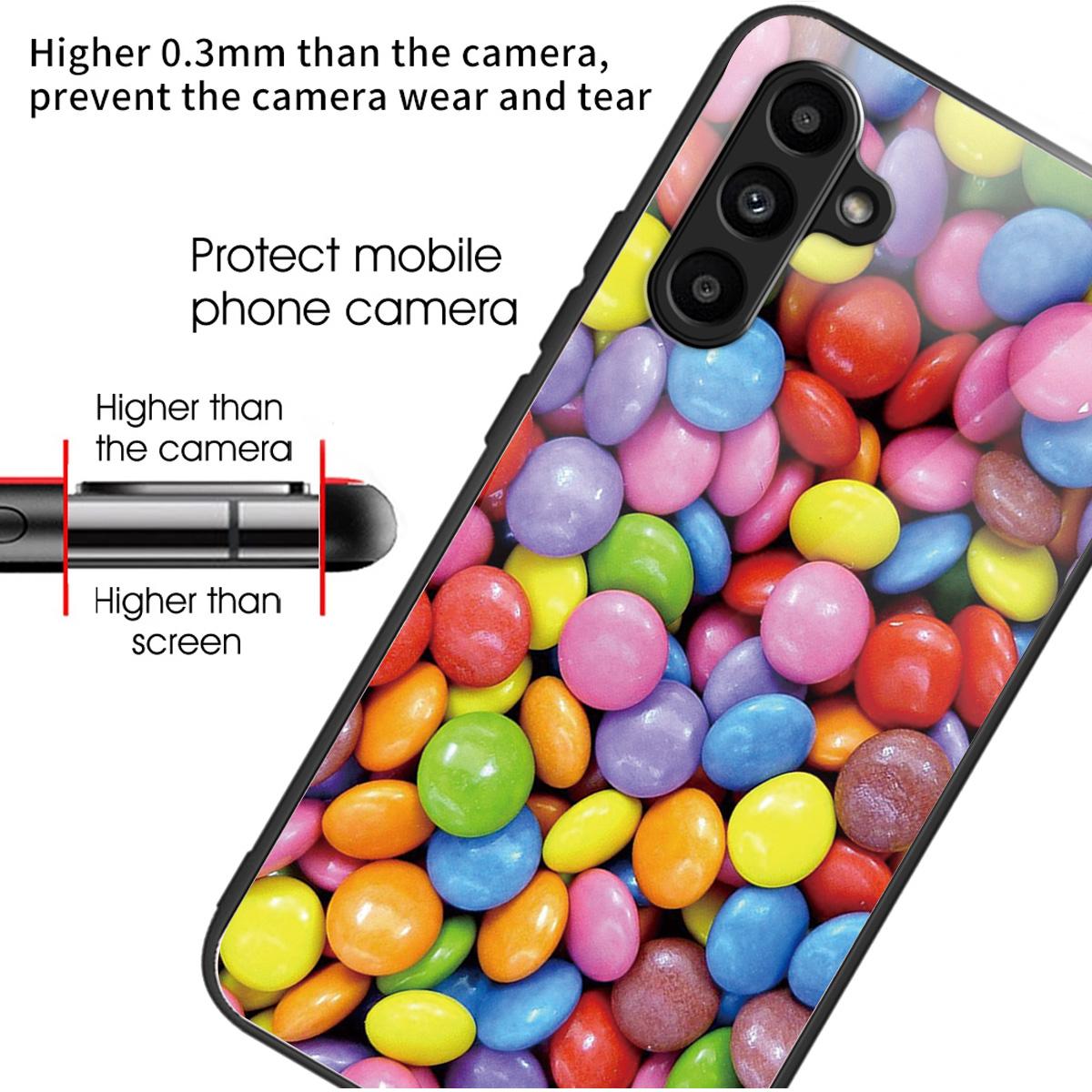 For Samsung Galaxy A55 5G Tempered Glass Case TPU Frame Pattern Protective Phone Cover Aurora Night
For Samsung Galaxy A55 5G Tempered Glass Case TPU Frame Pattern Protective Phone Cover Aurora Night
