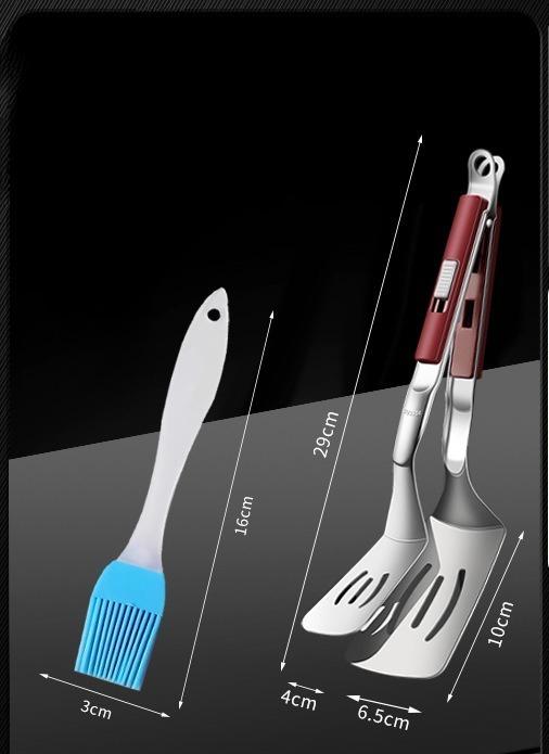 BEPAN Fried Fish Shovel Clip Stainless Steel Flip Fish Fried Fish Artifact Multifunctional Steak Pancake Clip Kitchen Tools
BEPAN Fried Fish Shovel Clip Stainless Steel Flip Fish Fried Fish Artifact Multifunctional Steak Pancake Clip Kitchen Tools