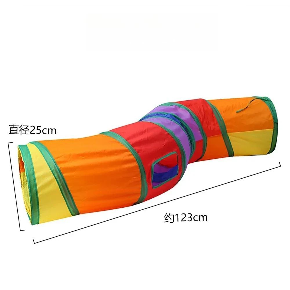 Pet Training Toy Tunnel Interactive Foldable Cat Tunnel For Puppy Kitten Rabbit Play Tube Small Pet Indoor Playing Accessories
Pet Training Toy Tunnel Interactive Foldable Cat Tunnel For Puppy Kitten Rabbit Play Tube Small Pet Indoor Playing Accessories
