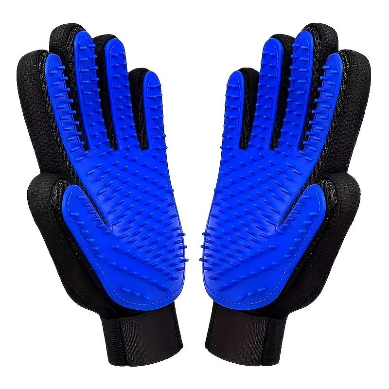 2-in-1 Pet Grooming Glove, 2-Pack Deshedding & Massage Brush for Dogs and Cats - Hair Removal Mitt синій
2-in-1 Pet Grooming Glove, 2-Pack Deshedding & Massage Brush for Dogs and Cats - Hair Removal Mitt синій