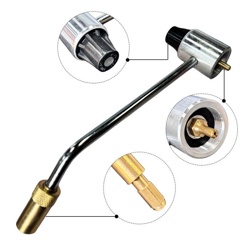 1-pound Gas Cylinder Pressure Reducing Valve Adjustable Gas Valve Long Handle Outdoor Portable Liquefied Gas Convenient 1 pound of propane
1-pound Gas Cylinder Pressure Reducing Valve Adjustable Gas Valve Long Handle Outdoor Portable Liquefied Gas Convenient 1 pound of propane